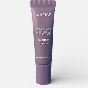 LANEIGE Lip Glowy Balm - Blueberry Travels Size .17oz NEW